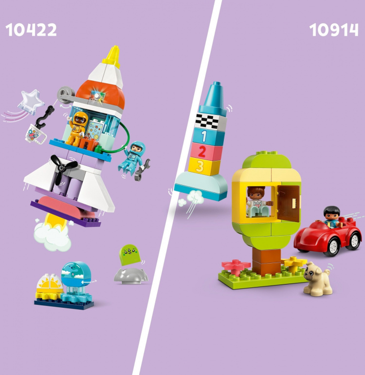 LEGO DUPLO Town 10422 - 3in1 Äventyr med rymdfärja