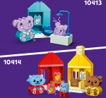 LEGO DUPLO My First 10414 - Vardagsrutiner: mat och nattning