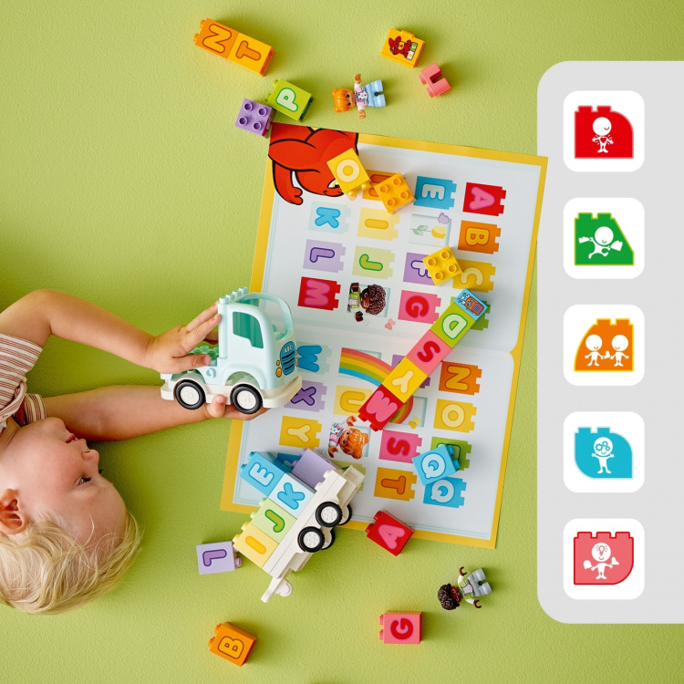 LEGO DUPLO Town 10421 - Alfabetslastbil