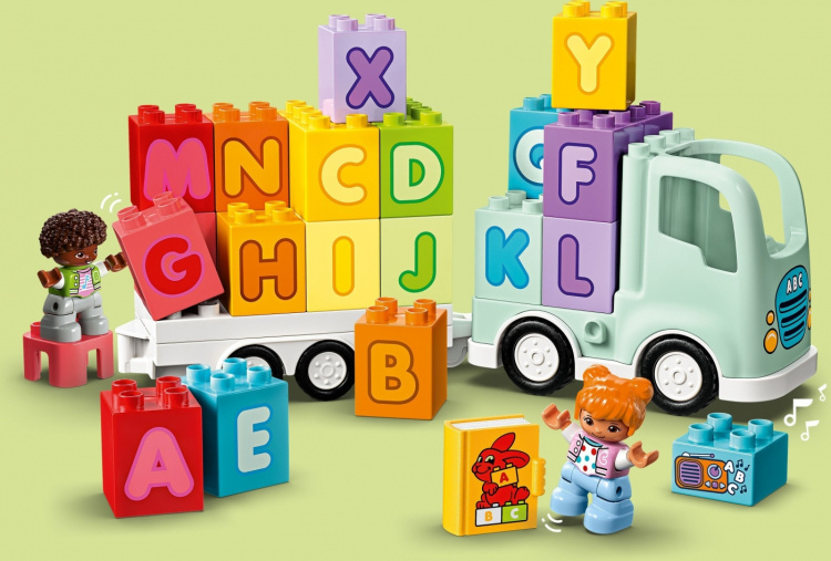LEGO DUPLO Town 10421 - Alfabetslastbil
