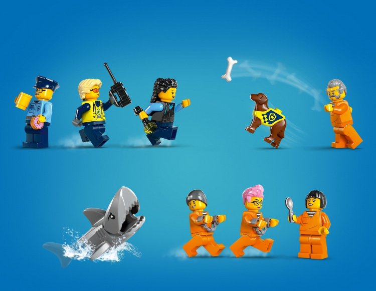 LEGO City Police 60419 - Polisens fängelseö