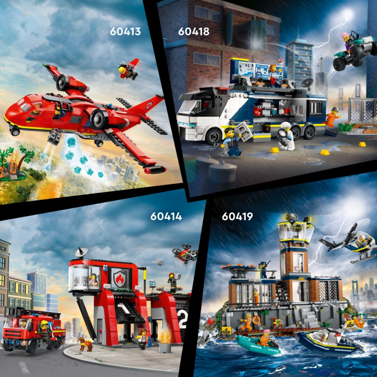 LEGO City Police 60419 - Polisens fängelseö