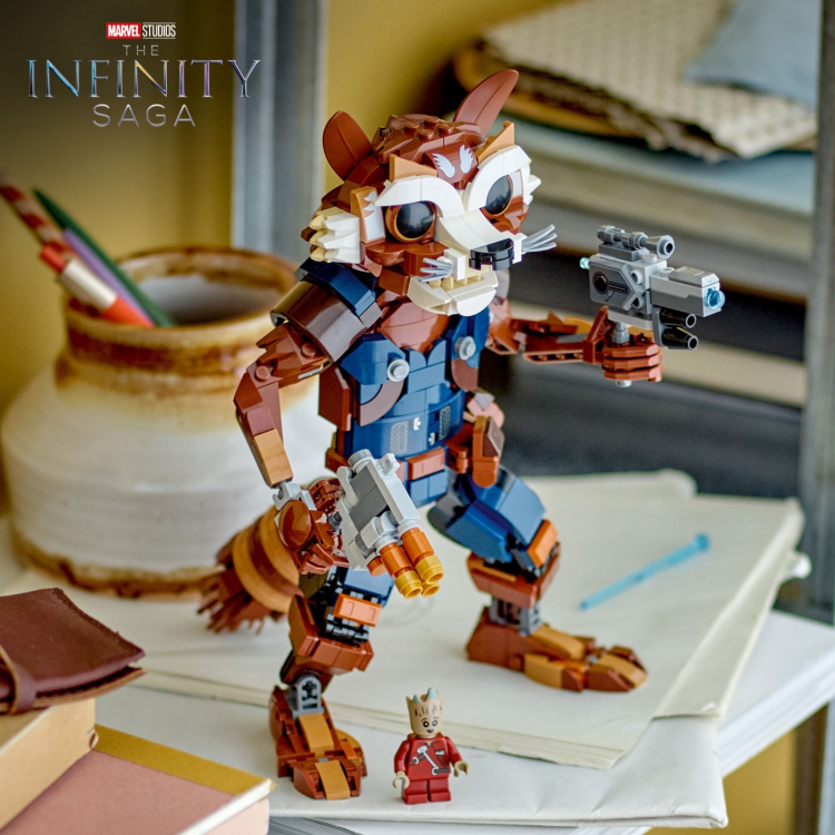 LEGO Super Heroes Marvel 76282 - Rocket & Baby Groot LEGO Super Heroes Marvel 76282 - Rocket & Baby Groot