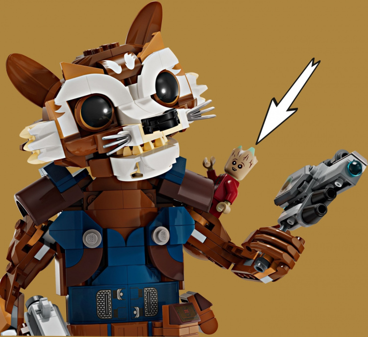 LEGO Super Heroes Marvel 76282 - Rocket & Baby Groot LEGO Super Heroes Marvel 76282 - Rocket & Baby Groot