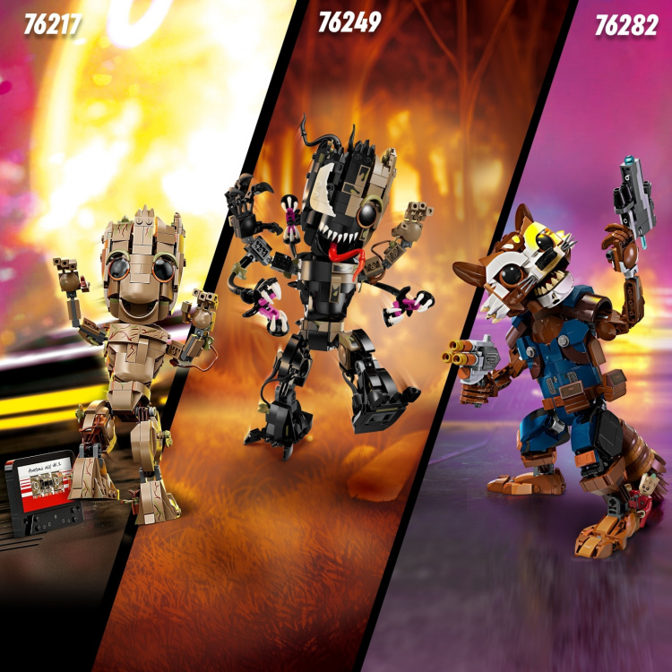 LEGO Super Heroes Marvel 76282 - Rocket & Baby Groot LEGO Super Heroes Marvel 76282 - Rocket & Baby Groot