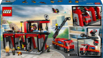 LEGO City Fire 60414 - Brandstation med brandbil