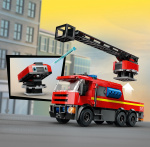 LEGO City Fire 60414 - Brandstation med brandbil