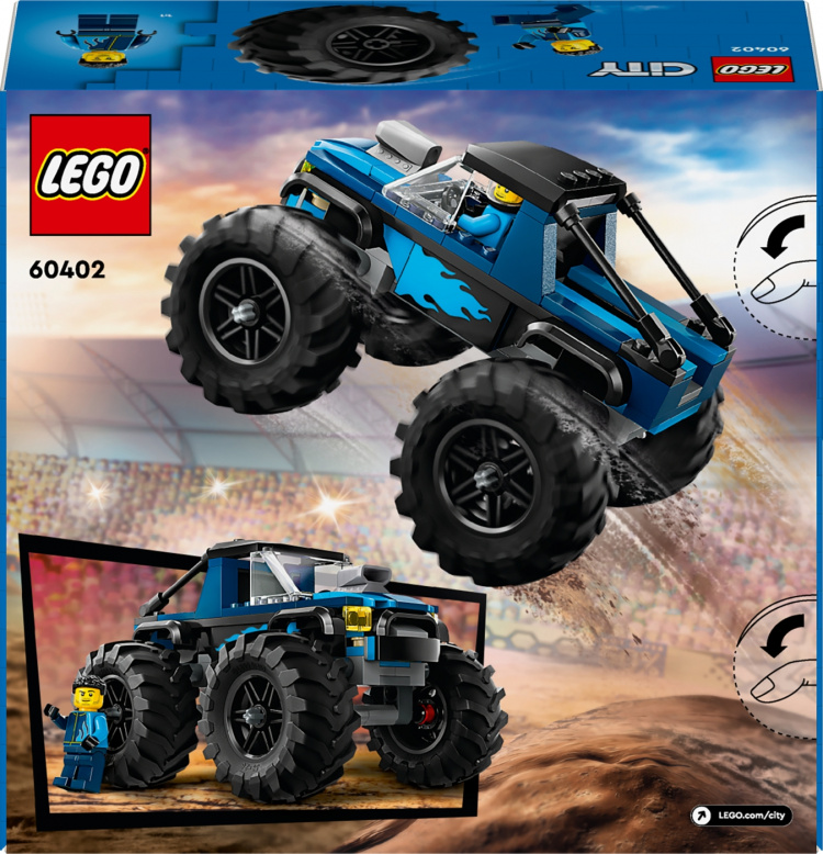LEGO City Great Vehicles 60402 - Blå monstertruck