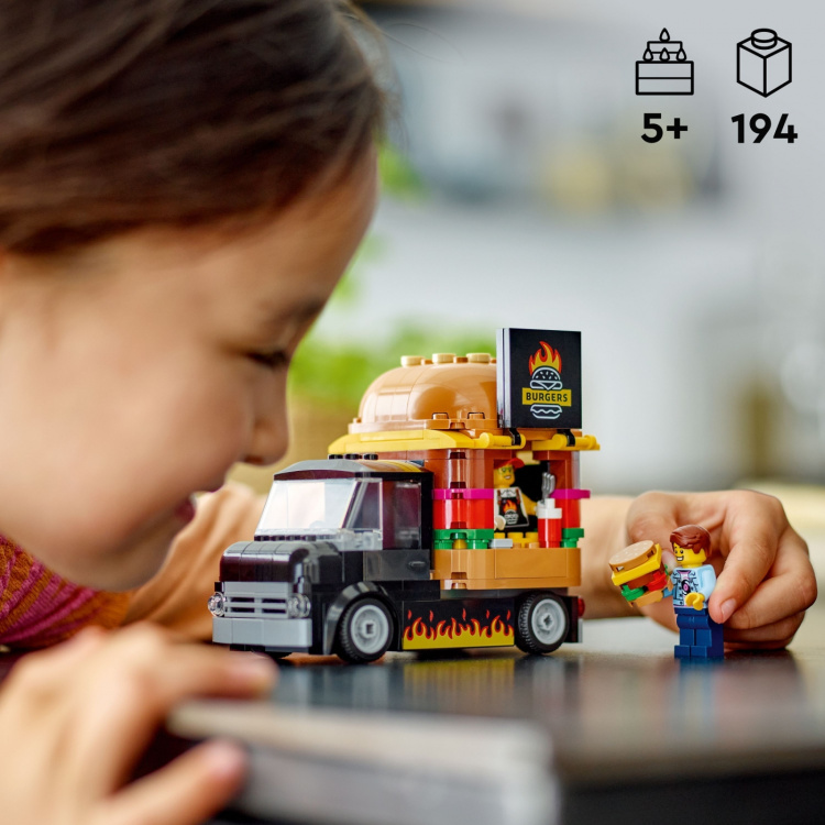 LEGO City Great Vehicles 60404 - Hamburgerbil