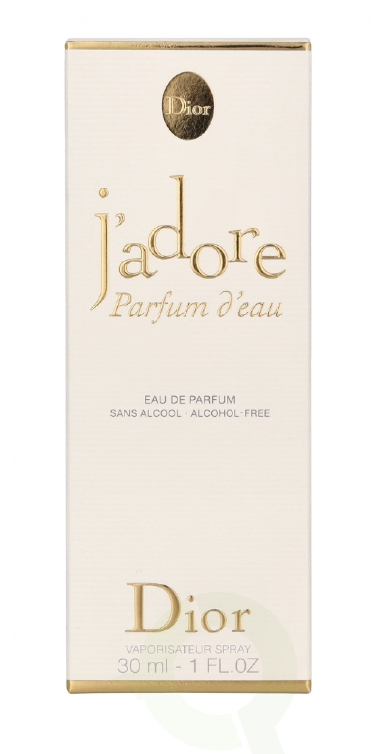 Dior J\'Adore Parfum D\'Eau Edp Spray 30 ml Alcohol Free