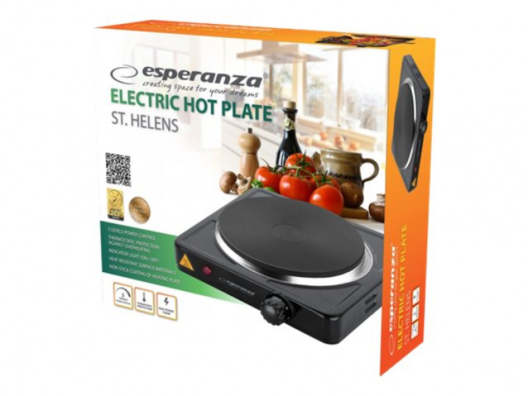 Esperanza El-varmeplade Sort Esperanza El-varmeplade Sort