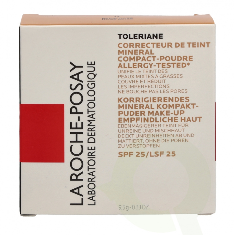La Roche-Posay La Roche Toleriane Teint Mineral Compact Powder SPF25 9.5 gr #14 Rose Beige