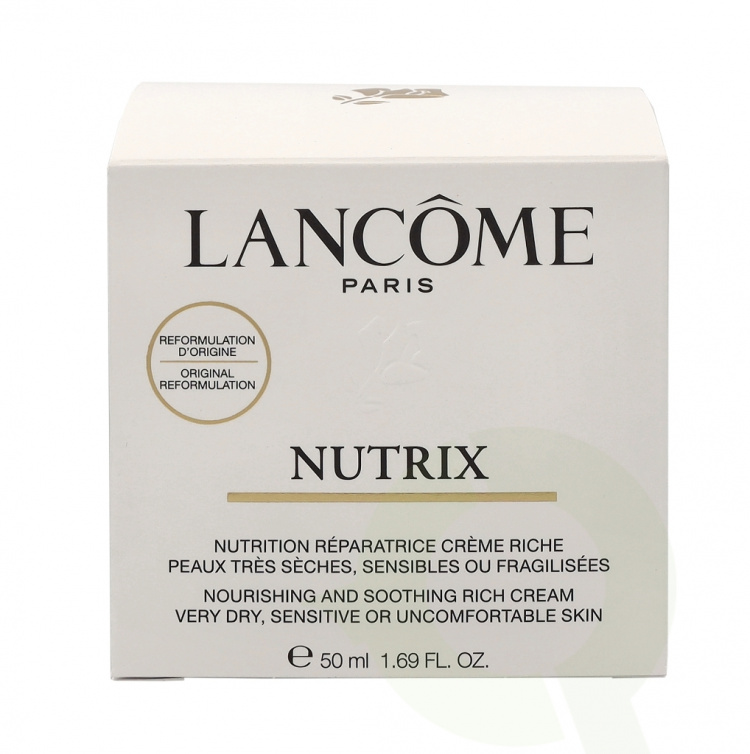 Lancome Nutrix Nourishing And Soothing Rich Cream 50 ml Very Dry, Sensitive or Uncomfortable Skin