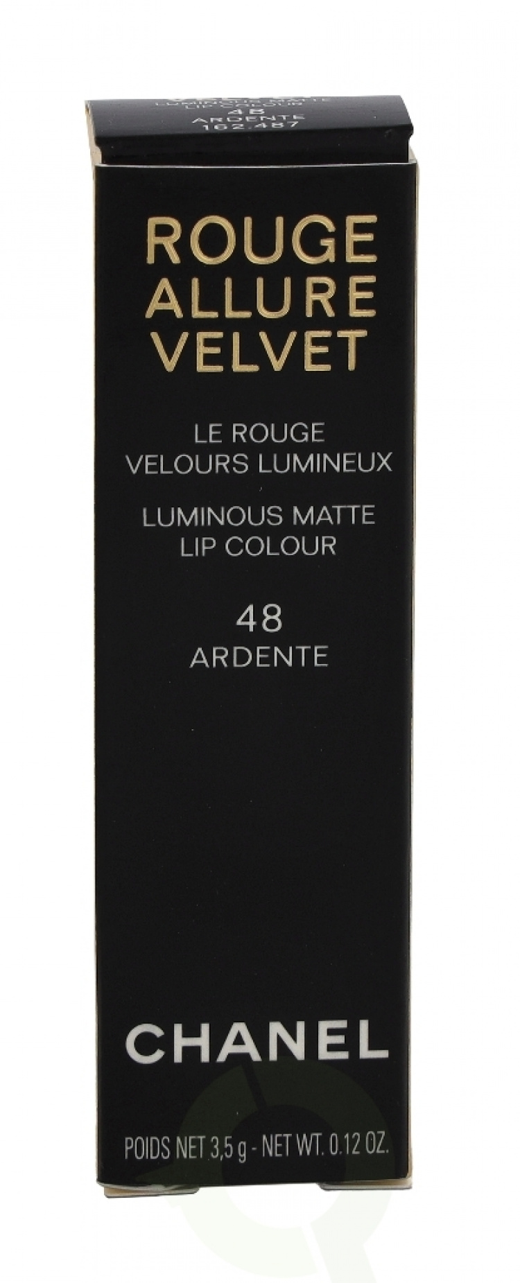 Chanel Rouge Allure Velvet Luminous Matte Lip Colour 3.5 g #48 Ardente