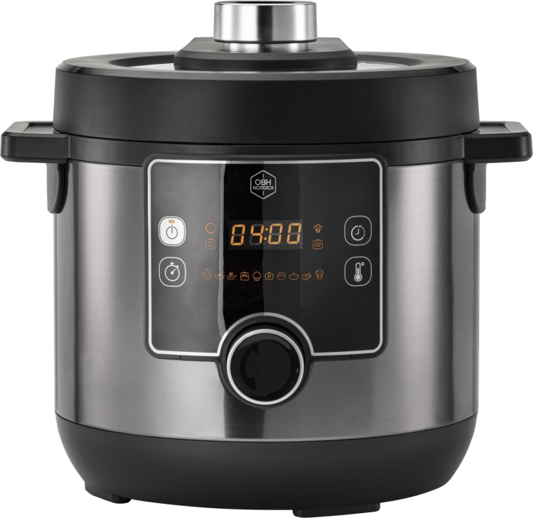 OBH Nordica Turbo Cuisine & Fry Multicooker QK7788S0 - multifunktionell airfryer, 7,6 L