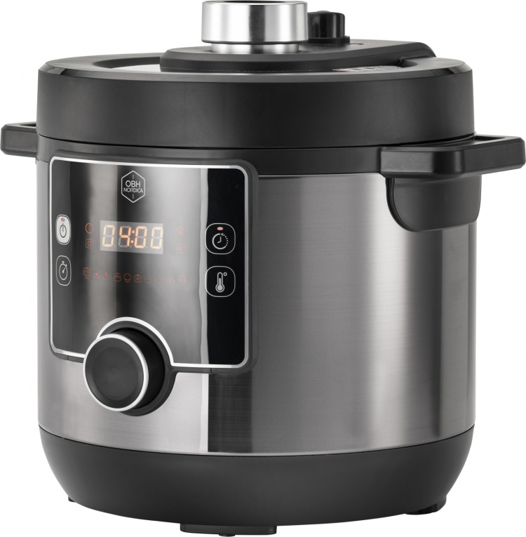 OBH Nordica Turbo Cuisine & Fry Multicooker QK7788S0 - multifunktionell airfryer, 7,6 L