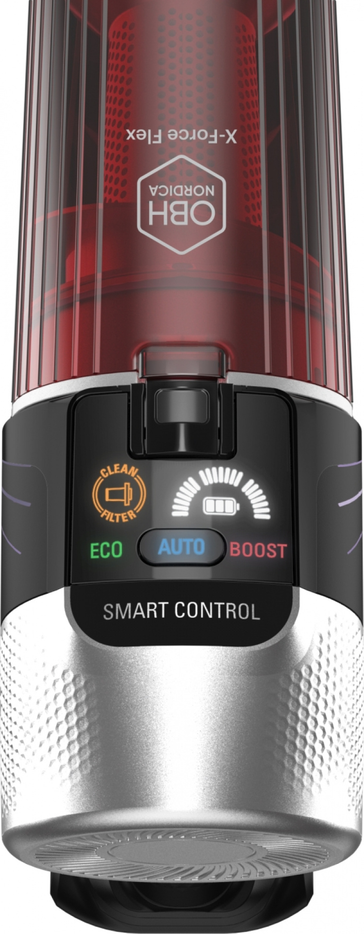  OBH Nordica X-Force Flex 9.60 Animal - Dammsugare, röd