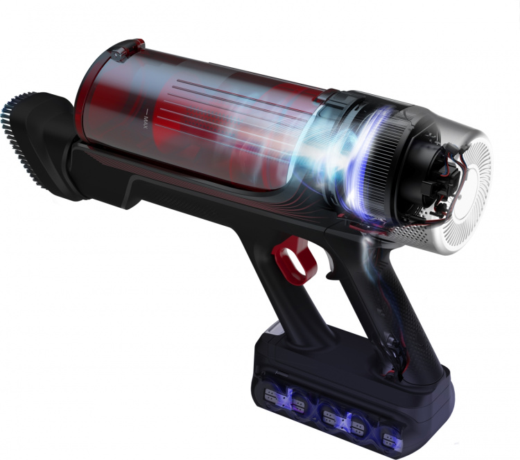  OBH Nordica X-Force Flex 9.60 Animal - Dammsugare, röd