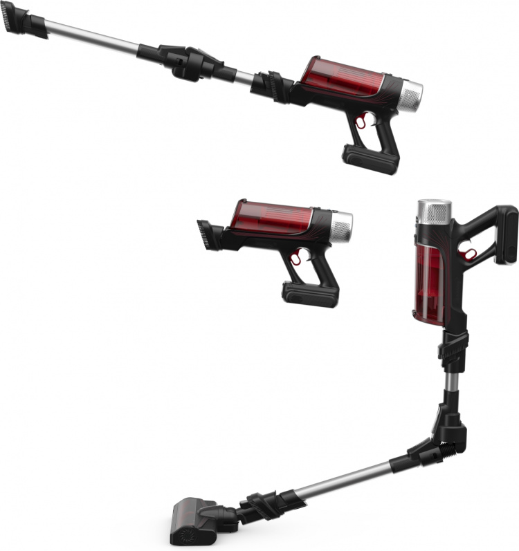  OBH Nordica X-Force Flex 9.60 Animal - Dammsugare, röd