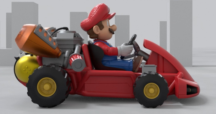 Nintendo Super Mario Bros Movie - Super Mario Rumble RC Vehicle