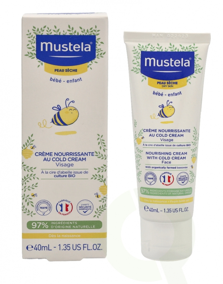 Mustela Bebe Nourishing Cream With Cold Cream 40 ml