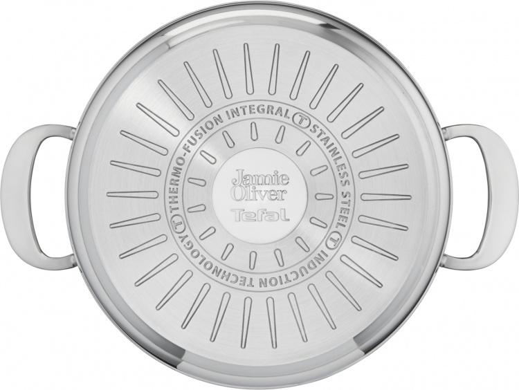 Tefal Jamie Oliver Cook\'s Classics - Gryta, 5,2 L, Rostfritt stål