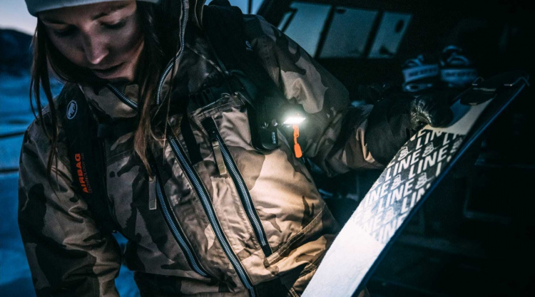 GoPro Zeus Mini LED-lampa med klämma.