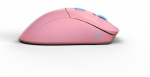 Glorious Model D Pro Wireless Flamingo gaming mus, rosa/blå