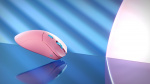 Glorious Model D Pro Wireless Flamingo gaming mus, rosa/blå