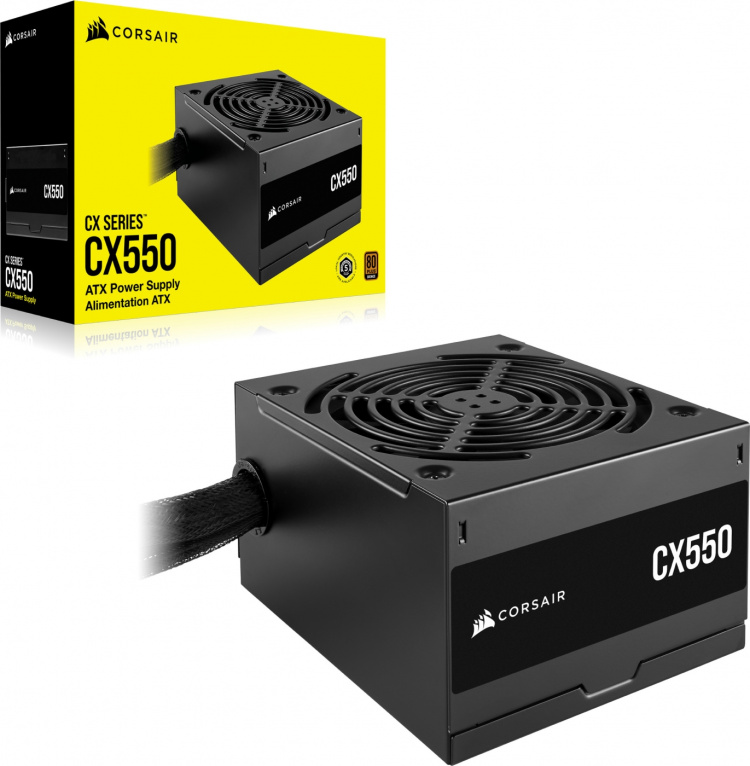 Corsair CX550 ATX - nätaggregat, 550 W