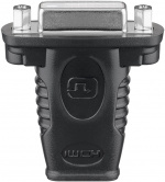 Goobay HDMI™/DVI-I-adapter, förnicklad HDMI™-uttag (typ A) > DVI-I-uttaget Dual Link (24 + 5 stift)