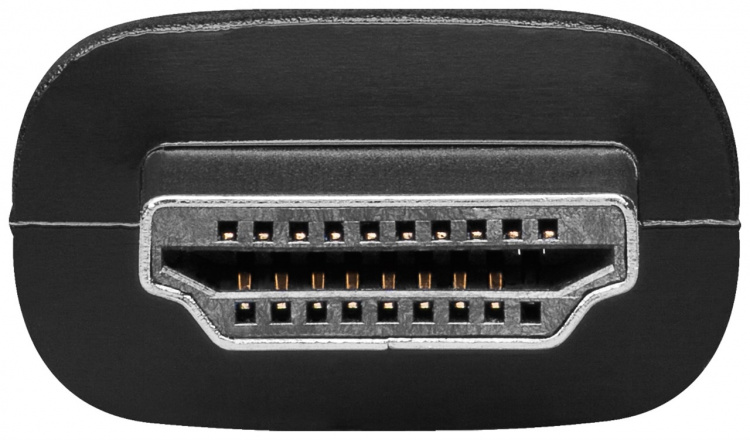 Goobay HDMI™/DVI-D-adapter, förnicklad HDMI™-kontakt (typ A) > DVI-D-uttag Dual-Link (24+1 poler)