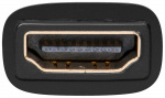 Goobay HDMI™/DVI-D-adapter, Guldpläterad HDMI™-uttag (typ A) > DVI-D-kontakt Dual Link (24 + 1 pin)