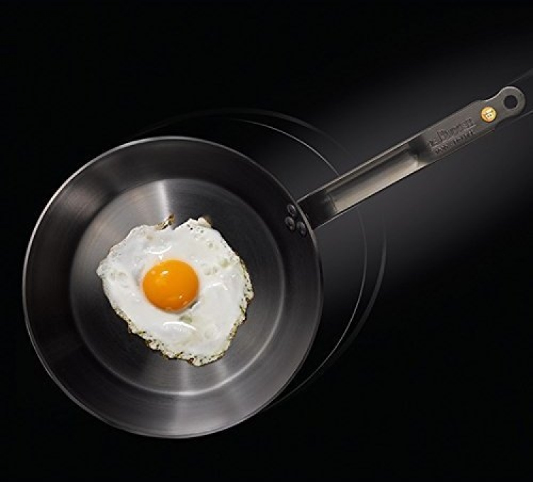 De Buyer Mineral B Element -stekpanna, kolstål, 28 cm