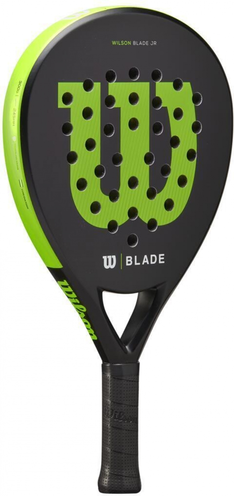 Wilson Blade Junior V2 -padelracket, grön/svart
