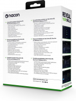 Nacon Pro Compact trådbunden spelkontroll, ljusblå, Xbox / PC Nacon Pro Compact trådbunden spelkontroll, ljusblå, Xbox / PC