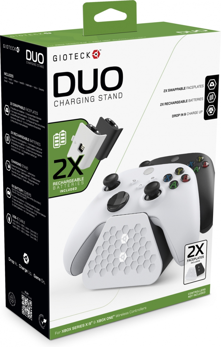 Gioteck Duo Xbox laddningsdocka Gioteck Duo Xbox laddningsdocka