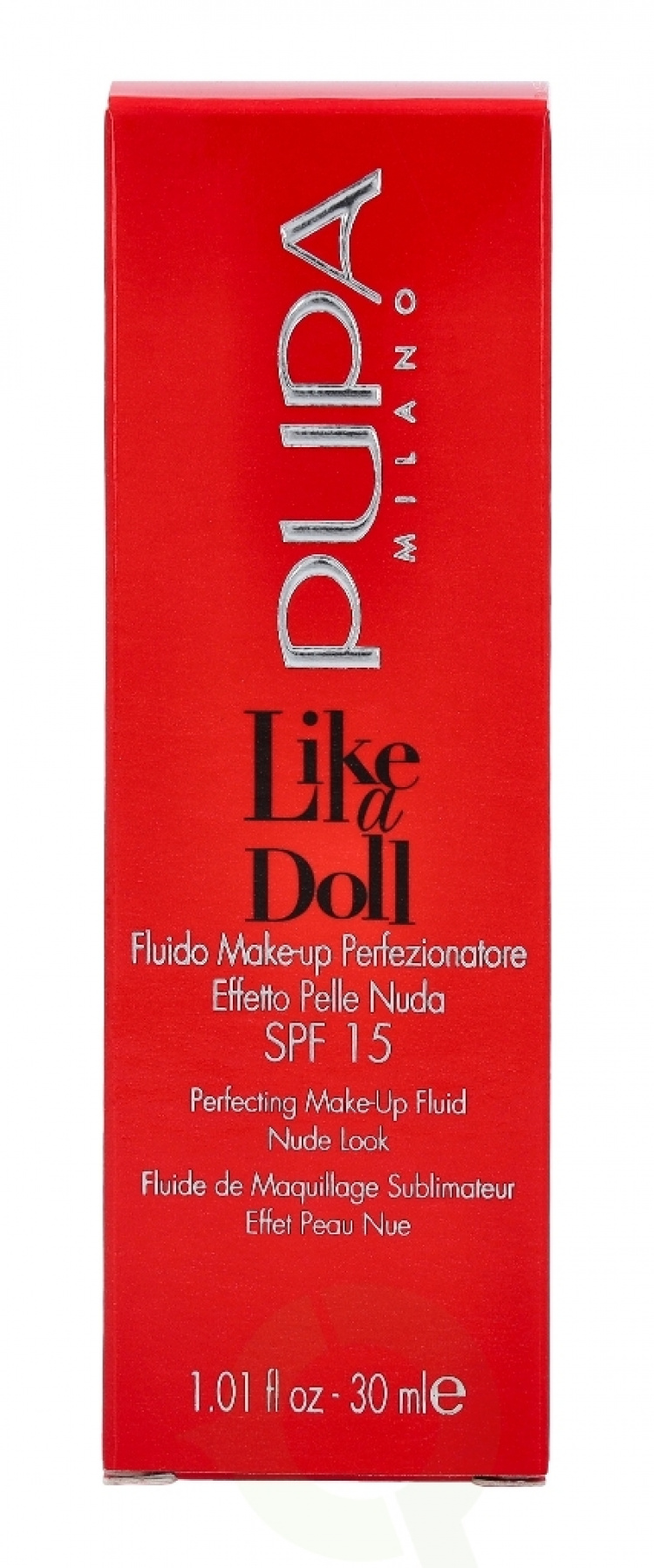 Pupa Milano Pupa Pupa Like A Doll Perfecting Make-Up Fluid SPF15 30 ml #010 Porcelain