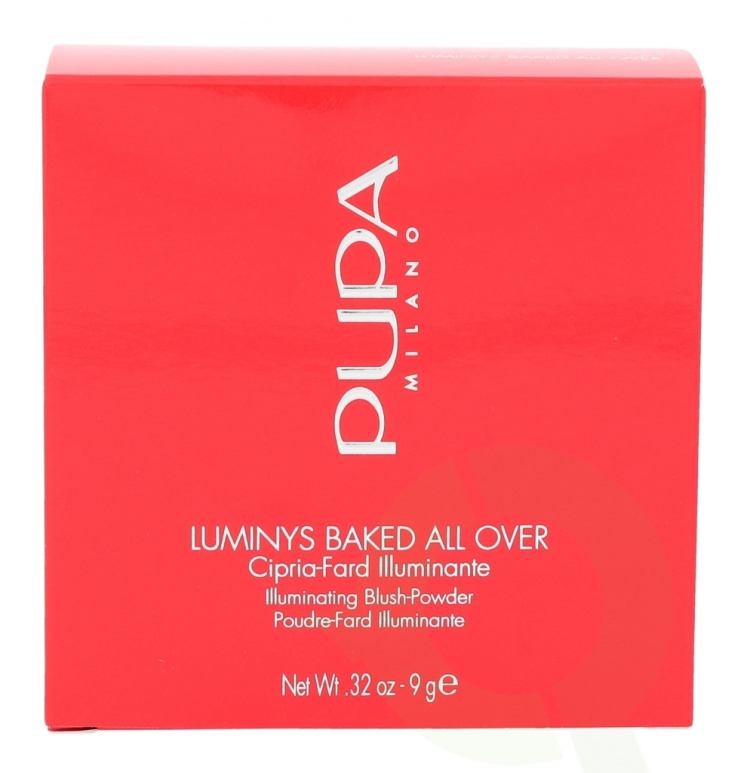 Pupa Milano Pupa Luminys Baked All Over Illuminating Blush-Powder 9 gr #01 Stripes Rose