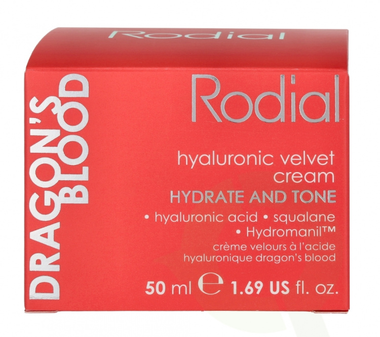 Rodial Dragon\'s Blood Velvet Cream 50 ml Hydrate And Tone
