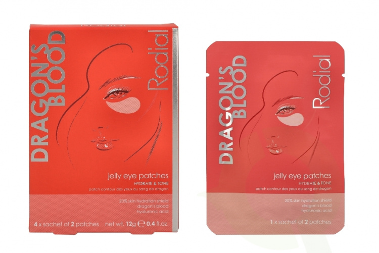 Rodial Dragon\'s Blood Jelly Eye Patche Set 12 g 4x3gr