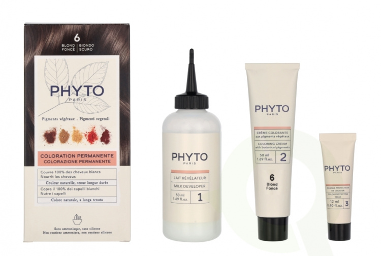 Phyto Phytocolor Permanent Color 112 ml #06 Dark Brown