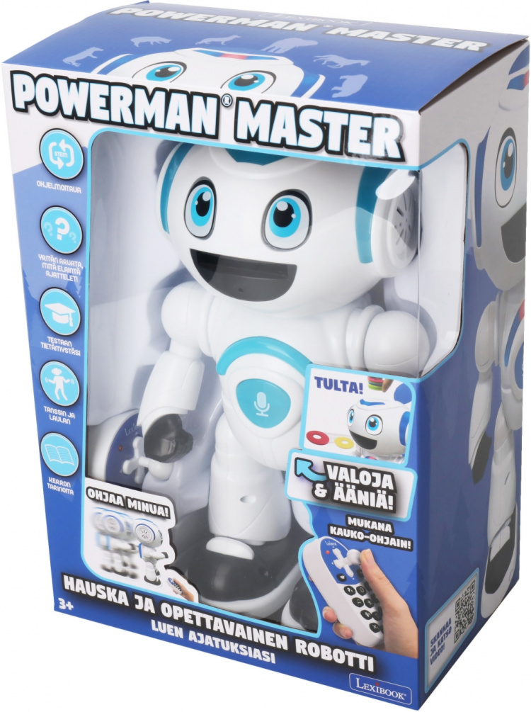 Powerman Master - fjärrstyrd robot, 24 cm.