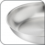 Tefal Virtuoso - stekpanna, 28 cm, rostfritt stål Tefal Virtuoso - stekpanna, 28 cm, rostfritt stål