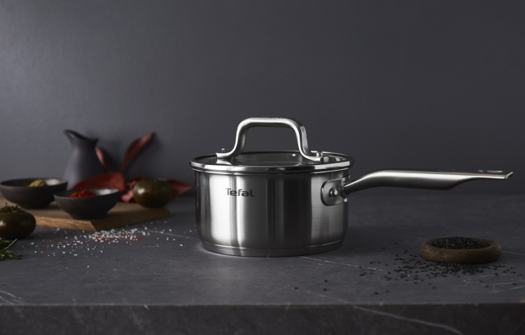 Tefal Virtuoso kokkärl, 16 cm / 1,5 L, rostfritt stål