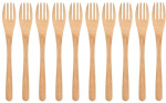 Maku Kitchen Life bambugaffel, 16 cm, 10 stycken Maku Kitchen Life bambugaffel, 16 cm, 10 stycken