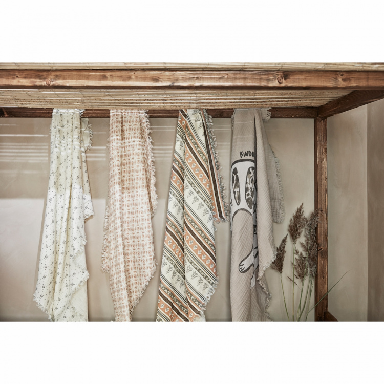 Elodie Details Soft Cotton Blanket - Monogram