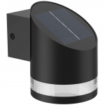 Philips Fyve Vägglampa Vinklad Solcell Ultra Efficient LED 200lm Svart Philips Fyve Vägglampa Vinklad Solcell Ultra Efficient LED 200lm Svart