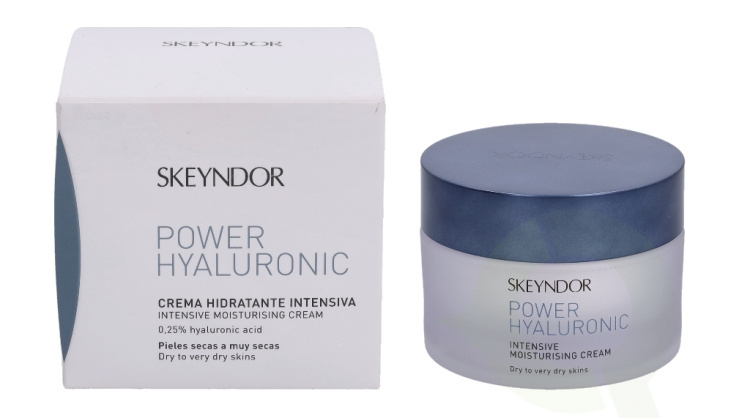 Skeyndor Power Hyaluronic Intensive Moisturising Cream 50 ml Dry To Very Dry Skin