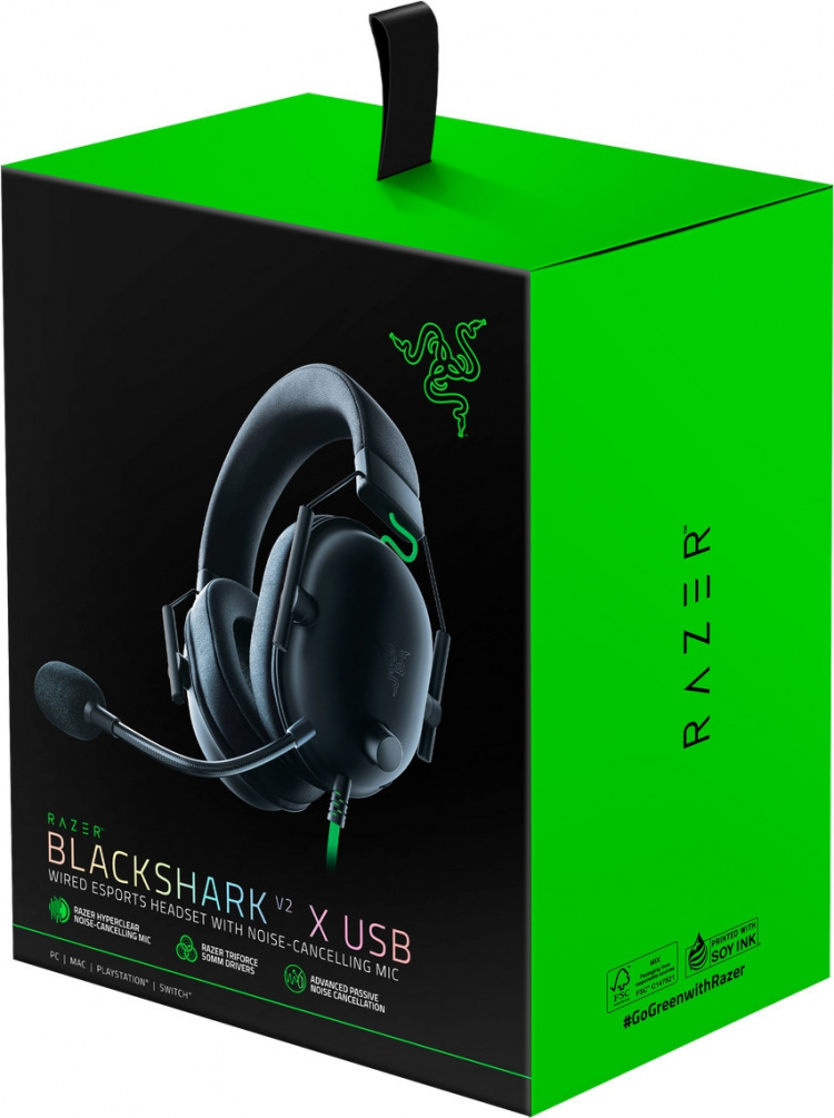 Razer Blackshark V2 X USB-Gaming headset